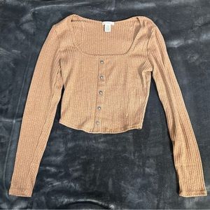 Tan long sleeve